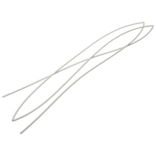 TE Connectivity Heat Shrink Tubing White 1.6 mm Sleeve Diameter x 1.2 m Length 2:1 Ratio RNF-100-1/16-9-STK