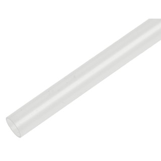 TE Connectivity Heat Shrink Tubing Clear 3.2 mm Sleeve Diameter x 1.2 m Length 2:1 Shrink Ratio RNF-100-1/8-X-STK
