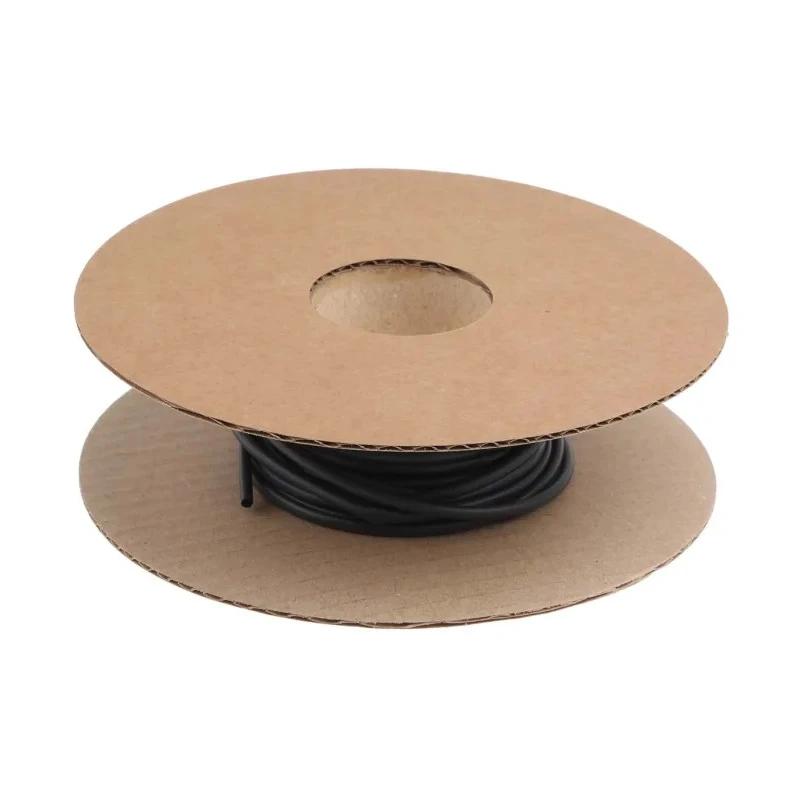 TE Connectivity Heat Shrink Tubing Black 2.4mm Sleeve Diameter x 10m Length 2:1 Shrink Ratio CGPT-R-2.4-0