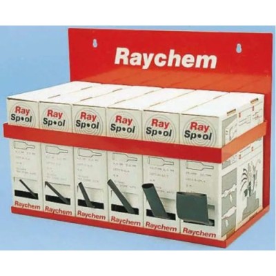 TE Connectivity Heat Shrink Tubing Black Polyolefin Flame Retardant 2:1 Ratio CGPT-R-KIT-2
