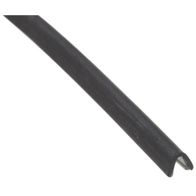 TE Connectivity Black Polyolefin Edge Protection Strip 1.2m Length 1.8mm Width 4.75mm Height RAYRIM-NR6-0-RS-170-6131