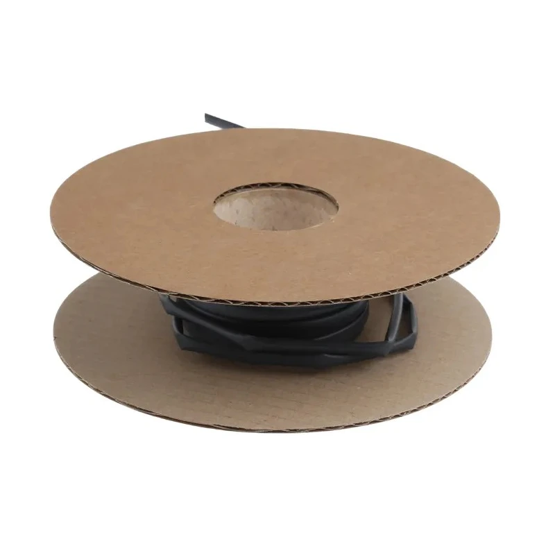 TE Connectivity Heat Shrink Tubing Black 3.2 mm Sleeve Diameter x 10m Length 2:1 Shrink Ratio CGPT-R-3.2-0