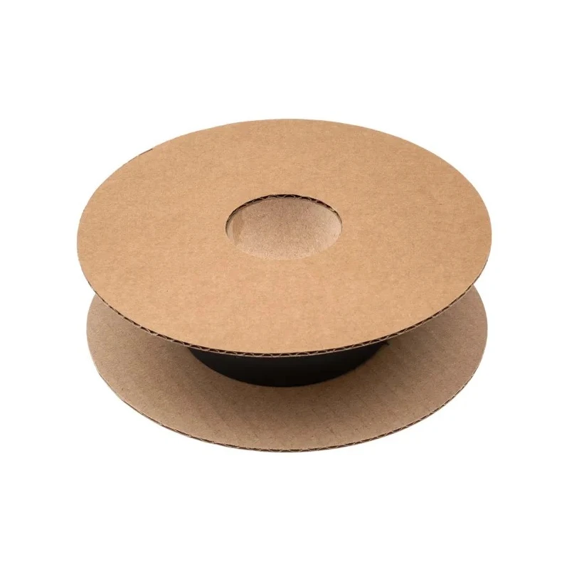 TE Connectivity Halogen Free Heat Shrink Tubing Black 9.5 mm Sleeve Diameter x 6 m Length 2:1 Shrink Ratio CGPT-R-9.5-0