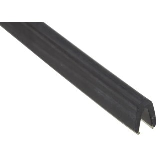 TE Connectivity Black Polyolefin Edge Protection 1.2 m RAYRIM-NR8-0-RS-170-6153