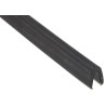 TE Connectivity Black Polyolefin Edge Protection 1.2 m RAYRIM-NR8-0-RS-170-6153