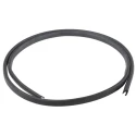 TE Connectivity Black Polyolefin Edge Protection 1.2 m RAYRIM-NR8-0-RS-170-6153