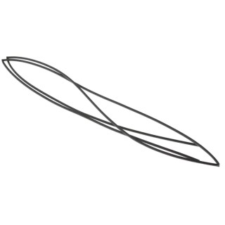 TE Connectivity Heat Shrink Tubing Black 1.6 mm Sleeve Diameter 1.2 m Length 2:1 Ratio RNF-100-1/16-0-STK