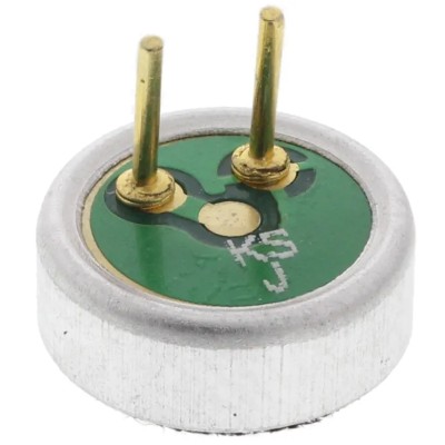 RS PRO Omni-Directional Through Hole 6 mm Microphone Condenser -40dB 771-7014