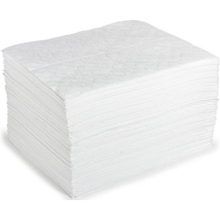RS PRO Spill Absorbent Pad for Oil Use 100 L Capacity, 100 per Pack 771-6383