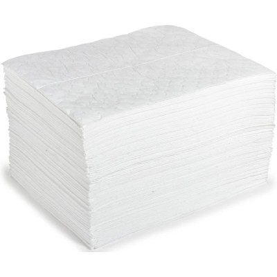 RS PRO Spill Absorbent Pad for Oil Use 100 L Capacity, 100 per Pack 771-6383