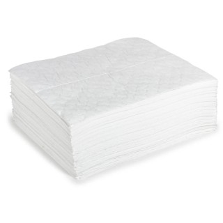 RS PRO Spill Absorbent Pad for Oil Use, 90 L Capacity, 100 Pieces per Pack 771-6377