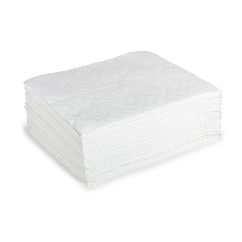 RS PRO Spill Absorbent Pad for Oil Use, 90 L Capacity, 100 Pieces per Pack 771-6377