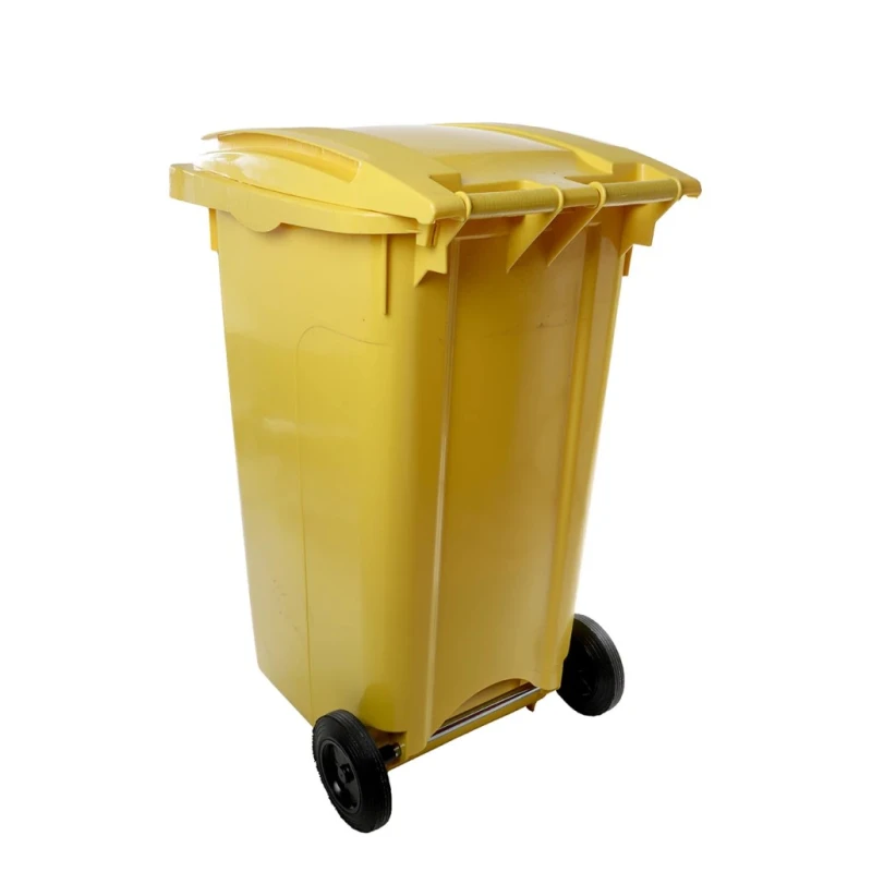 RS PRO Oil Spill Kit 240 Litre Absorbent Capacity, Mobile 2-Wheeled Bin, Includes Pads, Socks, Pillows, Hazard Tape 771-6519