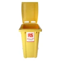 RS PRO Oil Spill Kit 240 Litre Absorbent Capacity, Mobile 2-Wheeled Bin, Includes Pads, Socks, Pillows, Hazard Tape 771-6519