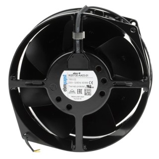 ebm-papst W2S130 Series Tube Axial Fan, 230V AC, 39 W, 2800 RPM, 340 m³/h, IP20, 150 x 55 mm Circular Frame 