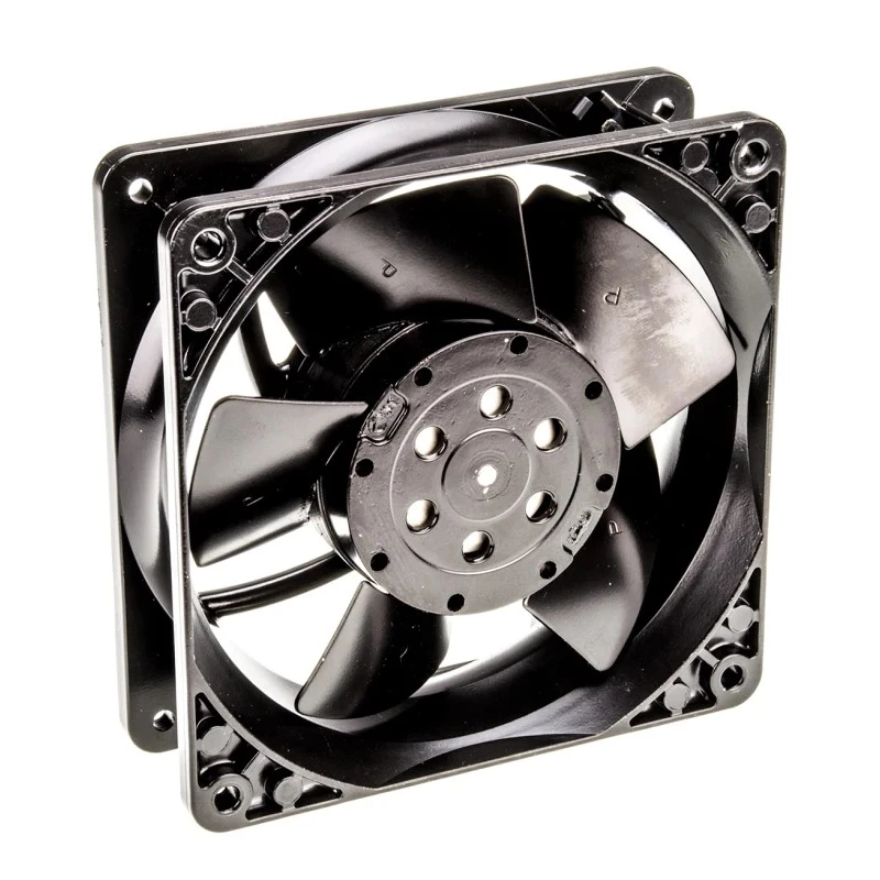 ebm-papst 4000 N Series AC Axial Fan 230V AC, 11W Power, 80 m³/h Air Flow, 119x119x38 mm 4890N