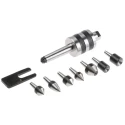 RS PRO Live Centre Set Lathe Chuck MT2 771-9161