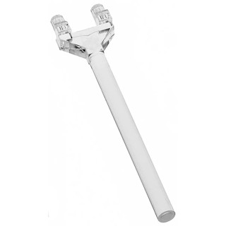 Mentor GmbH Press-In 1-Way Straight Rigid Light Guide 45mm Length, 3mm Diameter 1275.1003