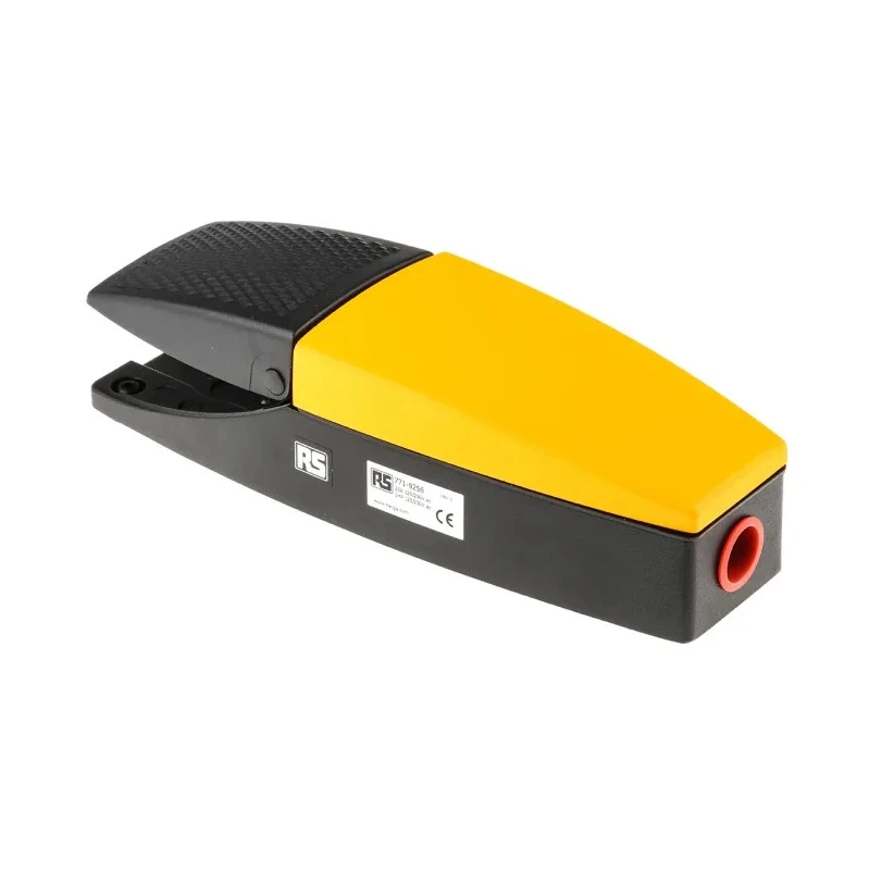 RS PRO Heavy Duty Momentary Foot Potentiometer DPCO Die Cast Aluminium 21A Contact Current 250 V ac Contact Voltage 771-9256