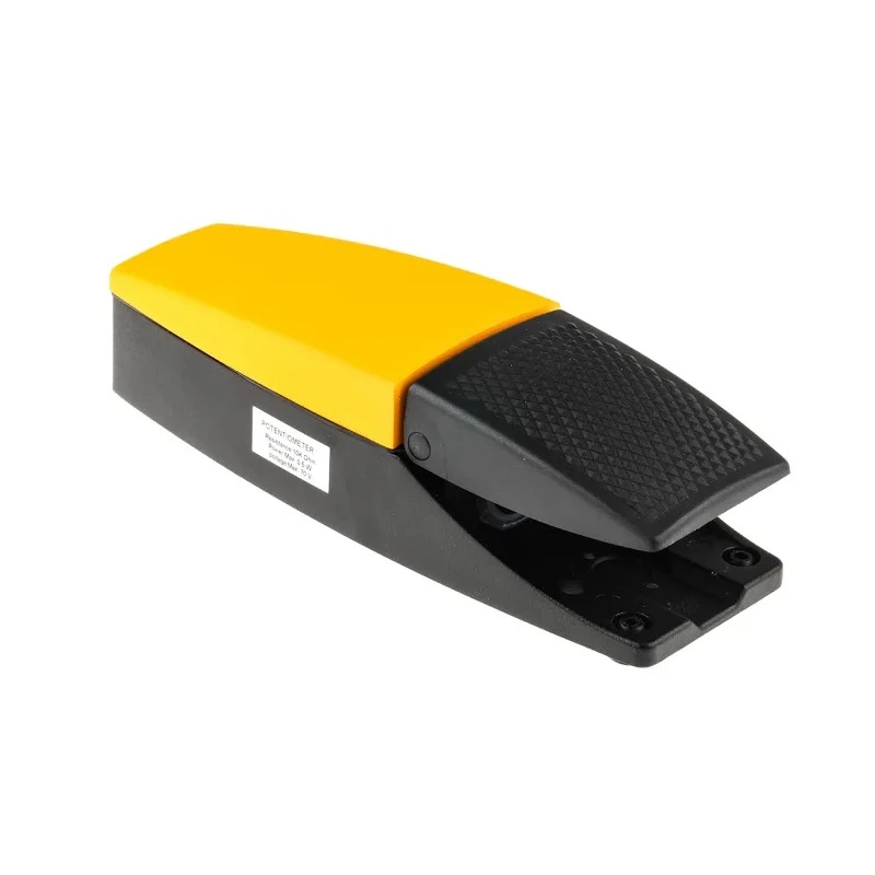 RS PRO Heavy Duty Momentary Foot Potentiometer DPCO Die Cast Aluminium 21A Contact Current 250 V ac Contact Voltage 771-9256