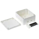 WISKA COMBI Series White Polypropylene Junction Box IP67 IP66 4 Terminals 160mm x 140mm x 81mm 1210/5/W