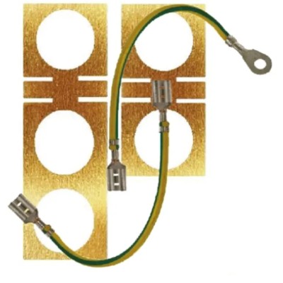 WISKA Earthing Kit Junction Box EC1210, Flame Retardant, Halogen-Free, Impact Resistant, IP66/67, Germany EC1210