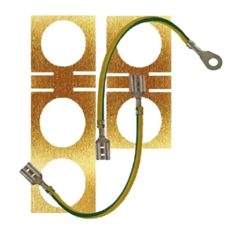 WISKA Earthing Kit Junction Box EC1210, Flame Retardant, Halogen-Free, Impact Resistant, IP66/67, Germany EC1210