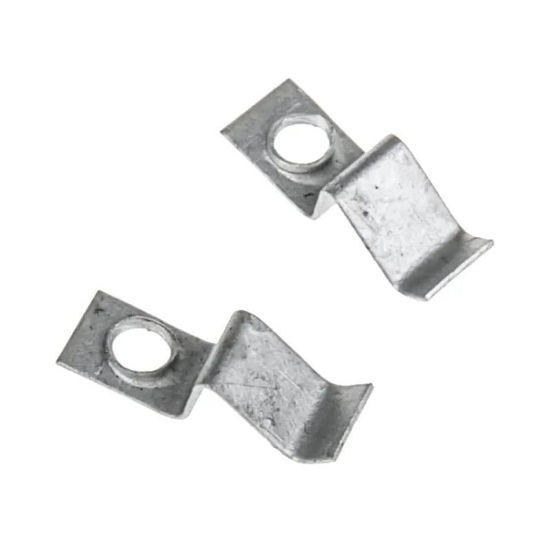 UVOX Nylon Coated Gull Wing Spring Clip 7 mm Overall Height x 4 mm Fixing Hole Diameter TMC209-ZP