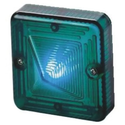 e2s ST Series Green Flashing and Steady Effect LED Beacon, LED Bulb 230V AC, IP66 ST-L101HAC230G