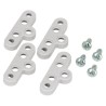 Spelsberg ABS Wall Bracket Mounting Bracket for Use with TG Series 51.8 mm x 22.8 mm x 6.3 mm 18200201
