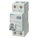 Siemens Residual Current Circuit Breaker with Overload Protection, 6A Current Rating, 1-Pole, 30 mA Trip 5SU1356-7KK06