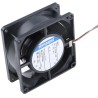 ebm-papst 8300 Series High Performance Ball Bearing Axial Fan, 12V DC, 2.6W Power, 54 m³/h Air Flow, , 80mm x 80mm x IP68