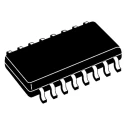 Nexperia Dual Single-Pole Quad-Throw Analog Switch Multiplexer Demultiplexer 74HC4052D,653 CMOS 16-Pin SO-16