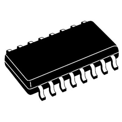 Nexperia Dual Single-Pole Quad-Throw Analog Switch Multiplexer Demultiplexer 74HC4052D,653 CMOS 16-Pin SO-16