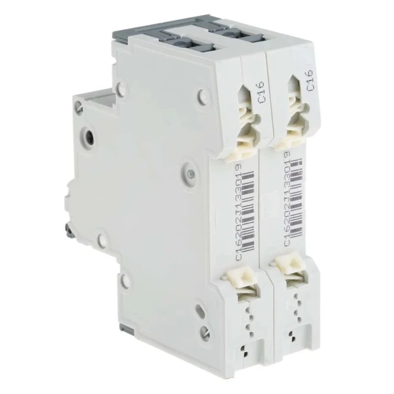 Siemens SENTRON Miniature Circuit Breaker 2-Pole 16A Type C 400V AC 72V DC 10 kA Breaking Capacity 5SY4216-7