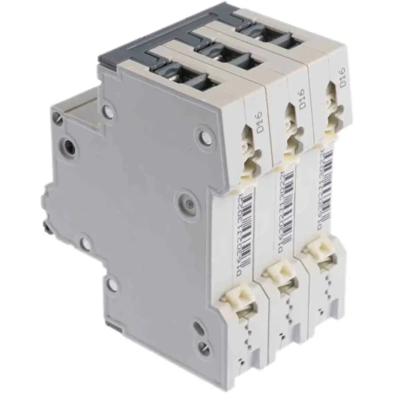 Siemens SENTRON Miniature Circuit Breaker 3-Pole, 16A, Type D, 400V AC, 60V DC, 10 kA Breaking Capacity 5SY4316-8