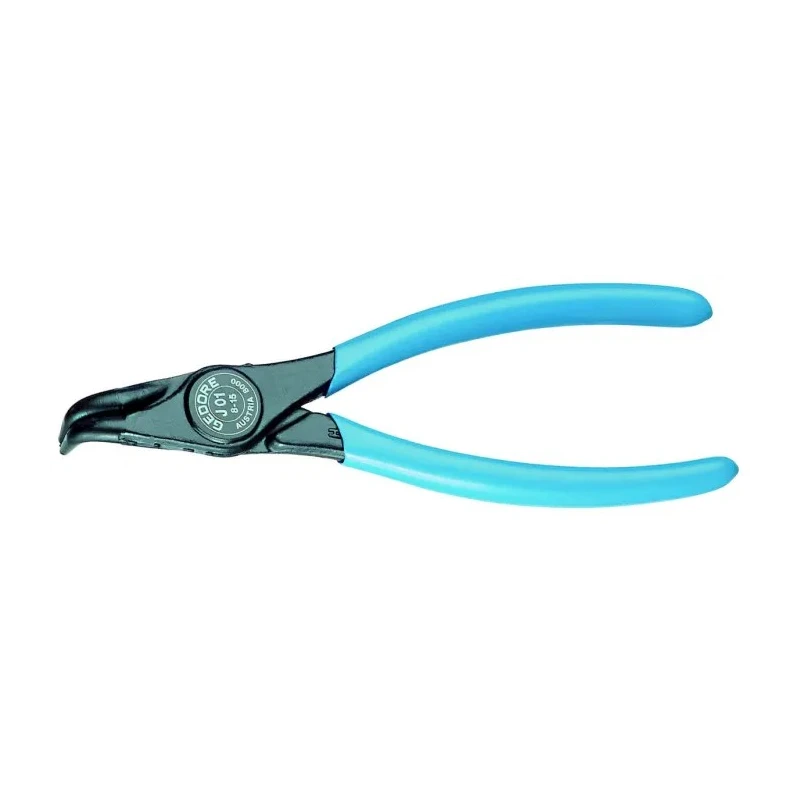 Gedore 1-Piece Internal Bent Jaw ESD Safe Circlip Plier, 292mm Length, 65mm Jaw, Chrome Vanadium Steel 8000 J 41