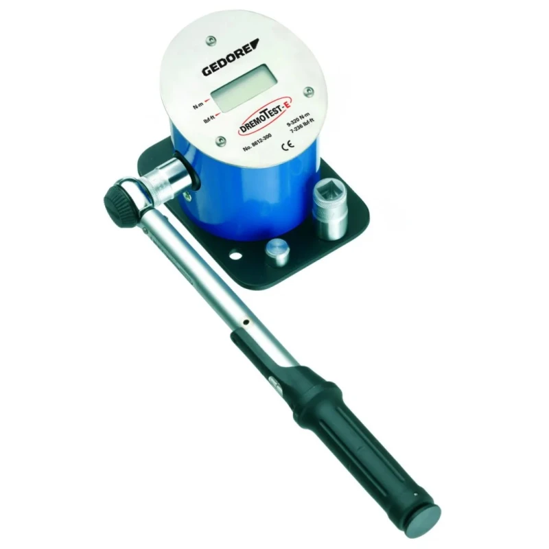 Gedore Digital Torque Tester, 36 mm Drive, ±1 % Accuracy, 0.2Nm–3150Nm Torque Range 8612-1000