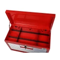 RS PRO 8 Drawer Steel Tool Chest Red 307mm Length 660mm Width 427mm Height 773-2735