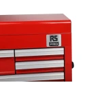 RS PRO 8 Drawer Steel Tool Chest Red 307mm Length 660mm Width 427mm Height 773-2735