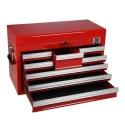 RS PRO 8 Drawer Steel Tool Chest Red 307mm Length 660mm Width 427mm Height 773-2735
