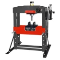 Facom 15 t Hydraulic Press with Lateral Adjustable Jack and Eye Level Pressure Gauge W.415WBA