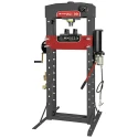 Facom 30 tonnes Hydro-Pneumatic Workshop Bench Press with Foot and Hand Control, Eye-Level Gauge W.430PN