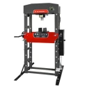 Facom 50 t Hydraulic Press with Foot and Hand Control, Eye Level Pressure Gauge, Automatic Piston Return W.450