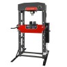 Facom 50 t Hydraulic Press with Foot and Hand Control, Eye Level Pressure Gauge, Automatic Piston Return W.450