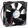 ebm-papst 3400 N Series Ball Bearing DC Axial Fan 92 x 25 mm, 12 V/24 V/48 V DC, 61 m³/h, 800 mW, 1950 rpm, IP68/IP54 3412NLE