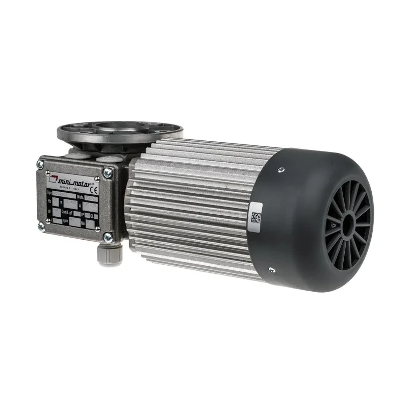 Mini Motor MC Reversible Worm AC Geared Motor, 180 W, 3 Phase, 24-Pole, 230 V / 400 V, Flange and Foot MC 440P3T 30 B5