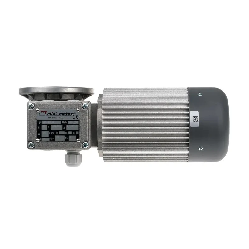 Mini Motor MC Reversible Worm AC Geared Motor, 180 W, 3 Phase, 24-Pole, 230 V / 400 V, Flange and Foot MC 440P3T 30 B5