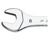 Facom Open End Spanner Metric Double Ended Satin Chrome 70mm Overall Length 34.3.2