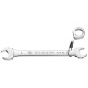 Facom Double Ended Open Spanner Metric 18 x 19 mm, 220mm Overall Length Chrome Finish 44.18X19SLS